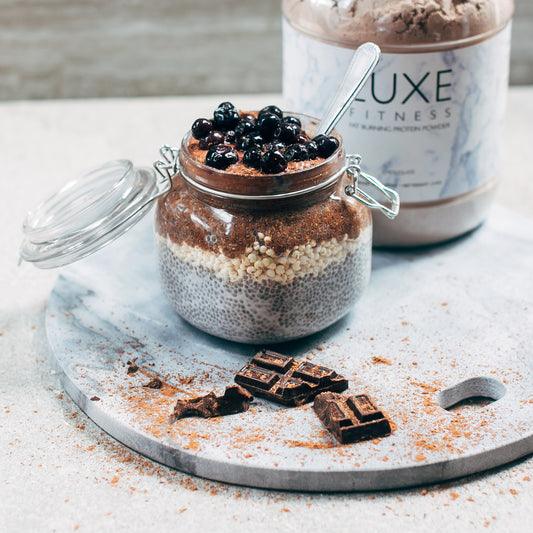 Chia Quinoa Puff Pudding