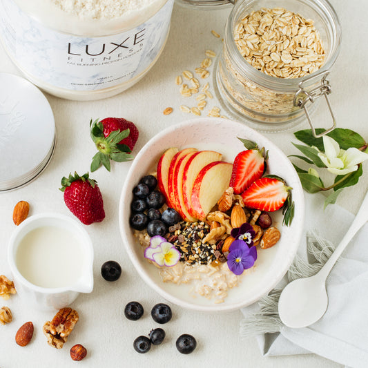 Vanilla Protein Bircher Muesli