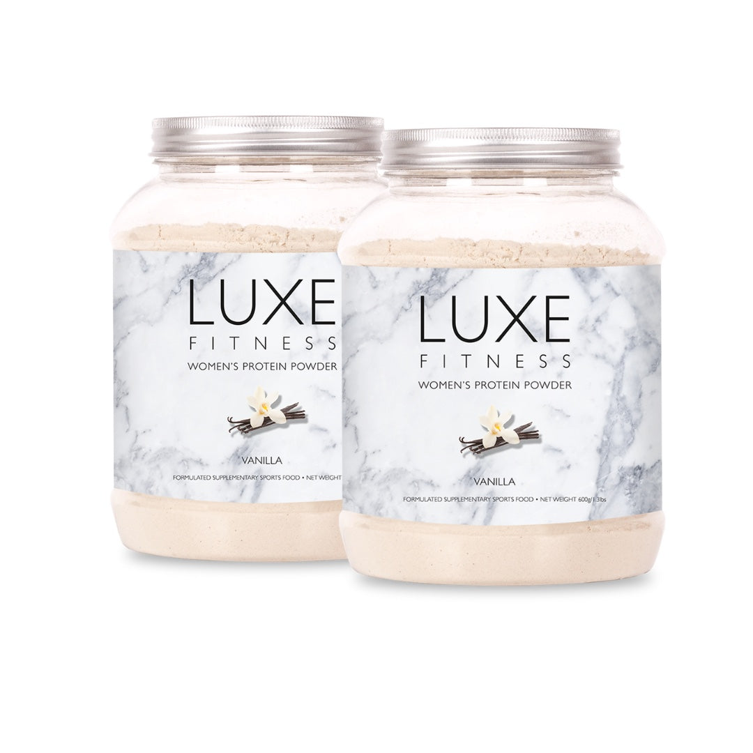 LUXE Fitness Vanilla Protein Twin Pack